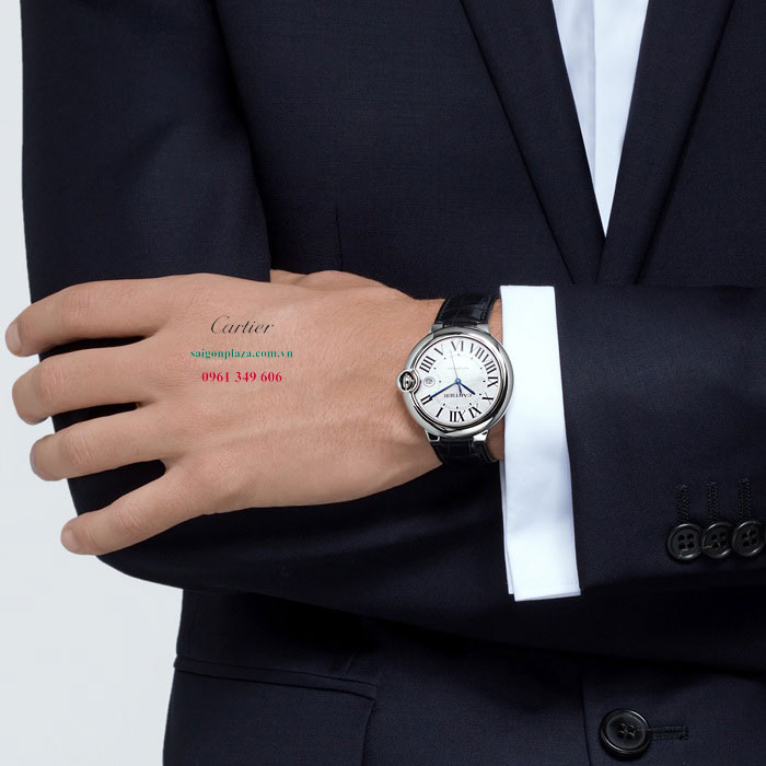 Đồng hồ nam phong cách sang trọng nổi bật Cartier W69016Z4 42mm