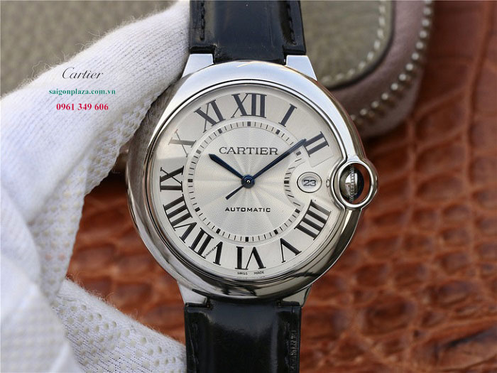 Đồng hồ nam Cartier dây da chính hãng Cartier W69016Z4 42mm
