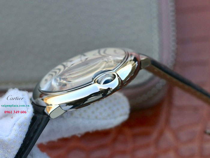 Đồng hồ nam màu trắng Montre Ballon Bleu De Cartier W69016Z4 42mm