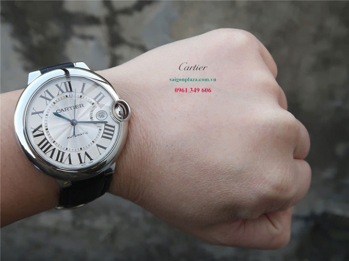 Những mẫu đồng hồ Cartier ảnh thật Cartier Montre Ballon Bleu De W69016Z4 42mm