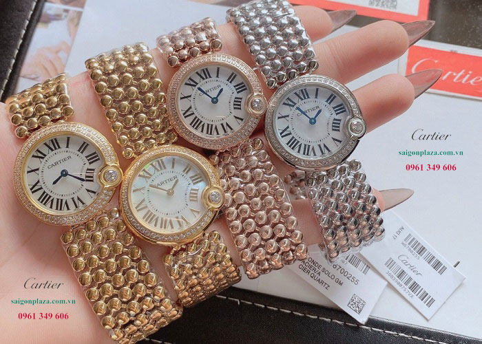 đồng hồ doanh nhân nữ Cartier Diamond w6700255