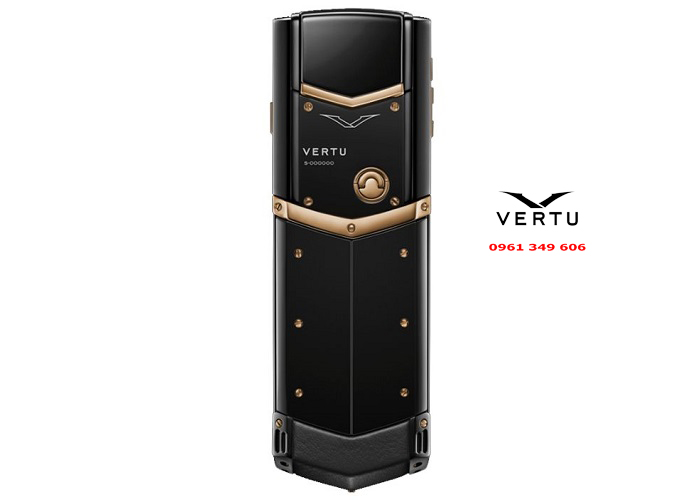 Điện thoại Vertu Saphire Vertu Signature S Red Gold Black DLC VT 93
