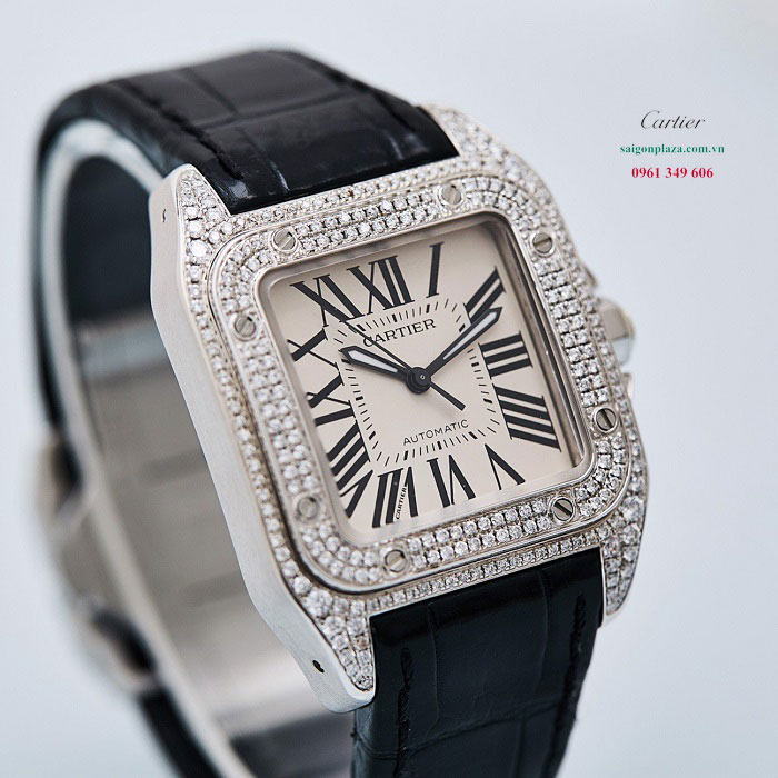 Đồng hồ cao cấp được yêu thích nhất Cartier Santos De Cartier WM501751