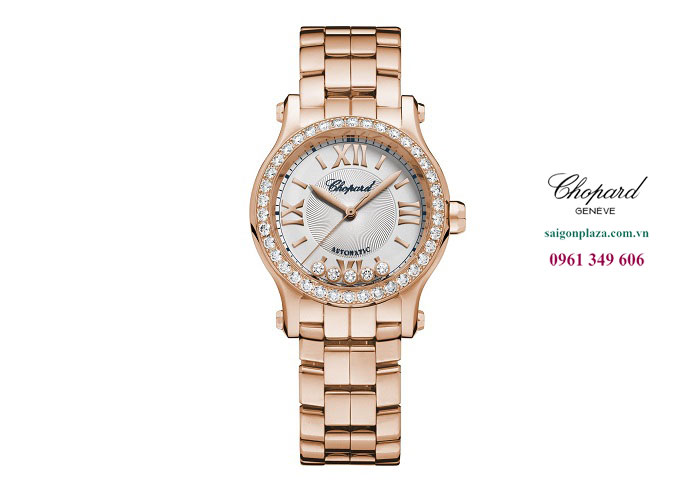 Shop đồng hồ tốt cho nữ Chopard Happy Sport 274893-5004 30MM