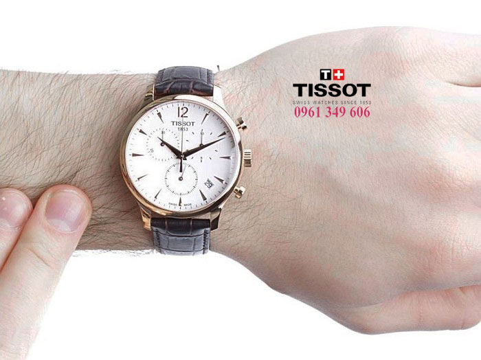 Đồng hồ dây da nam TPHCM Tissot T063.617.36.037.00