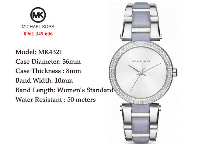 Đồng hồ Michael Kors nữ chính hãng tại Hà Nội MK4321