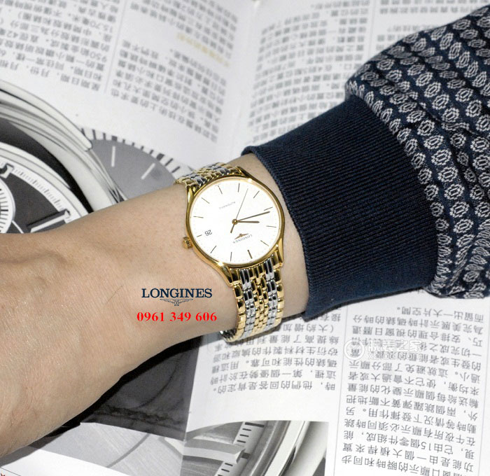 Đồng hồ nam màu vàng đẹp giá rẻ Longines Lyre L4.760.2.12.7