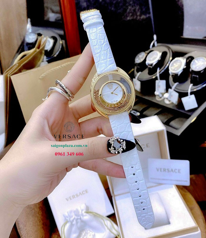 Đồng hồ nữ dây da chính hãng Versace Destiny Spirit VAR030016