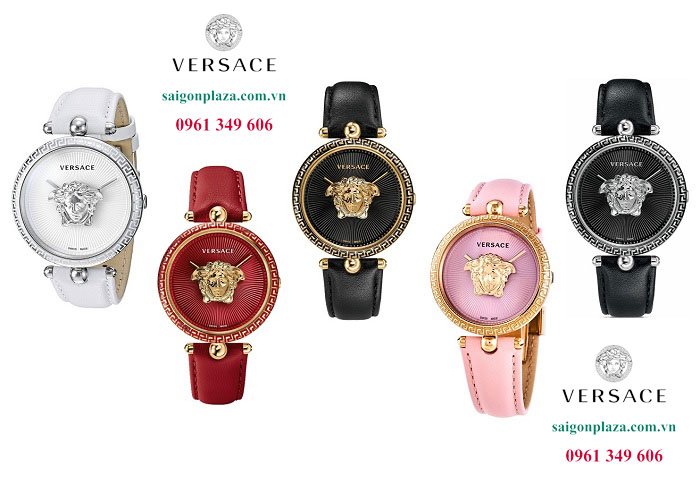 Các mẫu đồng hồ dây da nữ nổi tiếng Versace VCO040017