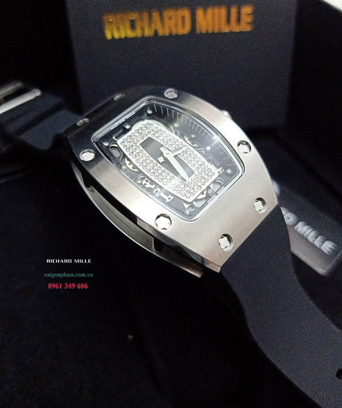 đồng hồ đeo tay nữ phong cách Richard Mille RM07-01 WG