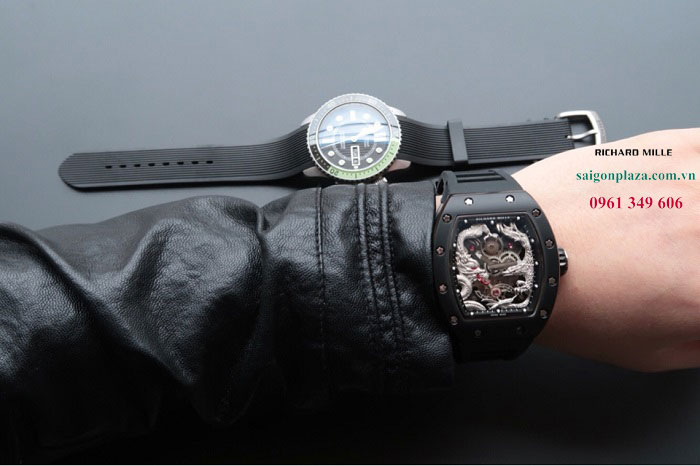 Thương hiệu đồng hồ cỡ to size to lớn Richard Mille RM 57-01 Jackie Chan