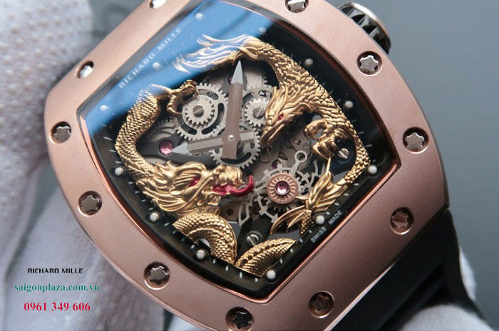 Đồng hồ RM Rồng phượng vàng 18k Richard Mille RM 57-01 Jackie Chan