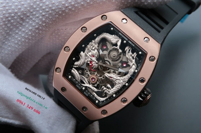 Đồng hồ mặt số rồng phượng chính hãng Richard Mille RM 57-01 Jackie Chan