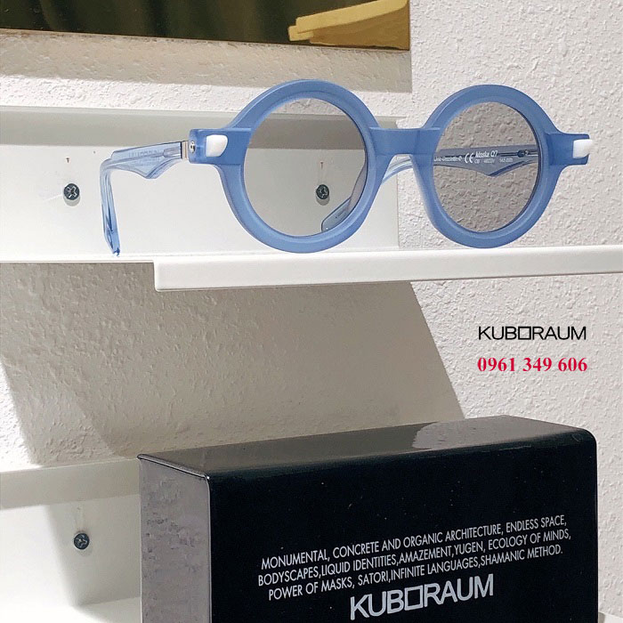 Mắt kính Kuboraum Maske Q7 OB chính hãng cao cấp màu xanh