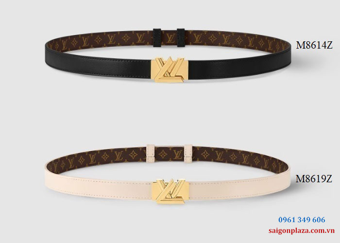 Thắt lưng nữ Louis Vuitton LV GO-14 20mm M8614Z - M8619Z bản 2cm chính hãng