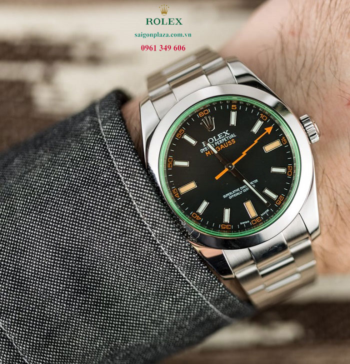 Cửa hàng shop bán đồng hồ uy tín Rolex Milgauss 116400GV