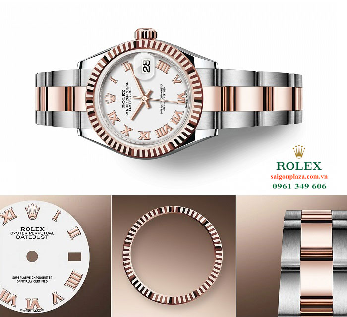 Đồng hồ nữ Rolex chính hãng Cao Bằng Rolex Datejust 279171-0022