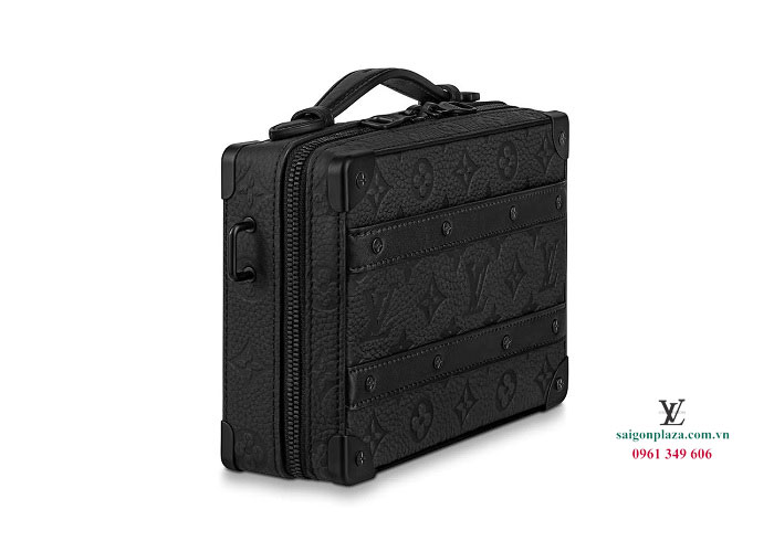 Túi Đeo Chéo Nam Louis Vuitton Handle Soft Trunk M59163 Màu đen