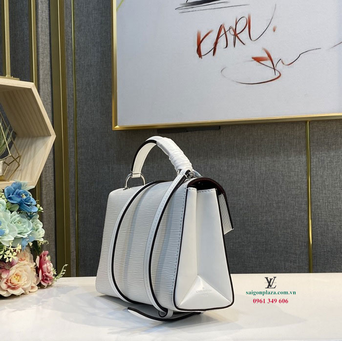 Shop túi da LV Louis Vuitton hàng xách tay Louis Vuitton Pochette Grenelle Màu Trắng