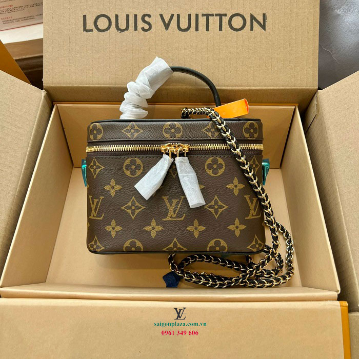 Túi xách LV nữ Louis Vuitton Vanity PM Monogram M45165 chính hãng