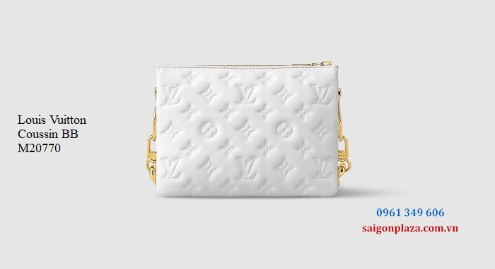 Túi xịn túi cao cấp túi hàng hiệu chính hãng nữ mua túi đẹp làm quà tặng LV Louis Vuitton Coussin BB M20770