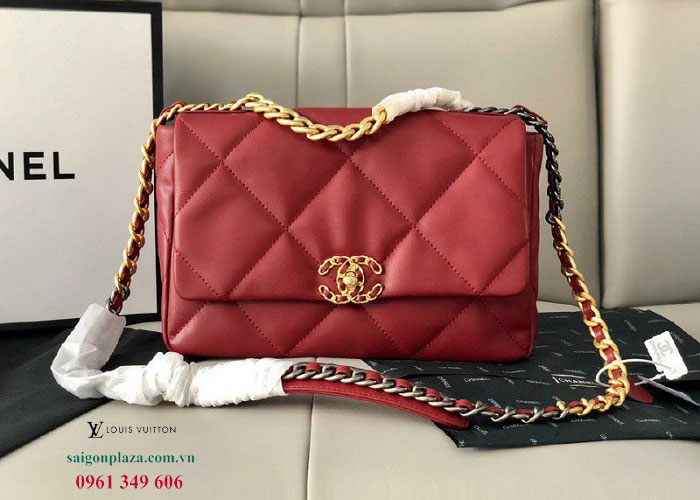 Túi nữ thời trang cao cấp giá bán rẻ Chanel 19 Maxi Flap Bag