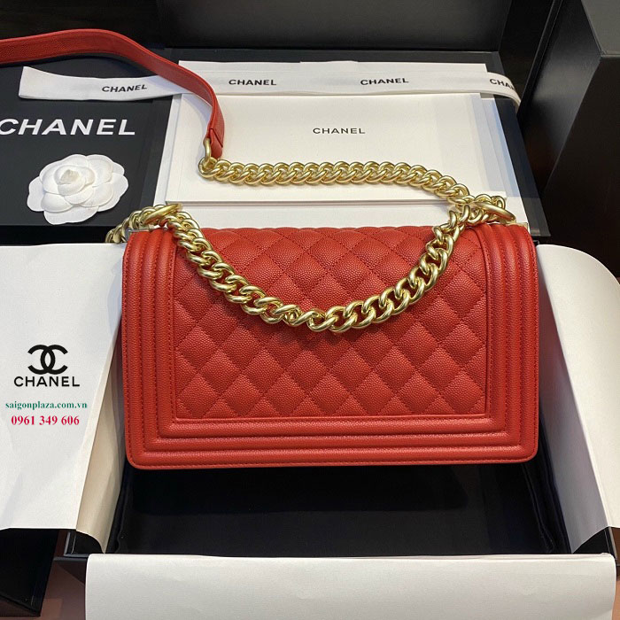 Túi Chanel Chanel boy red da bò Sàn thương mại điện tử tại Việt Nam