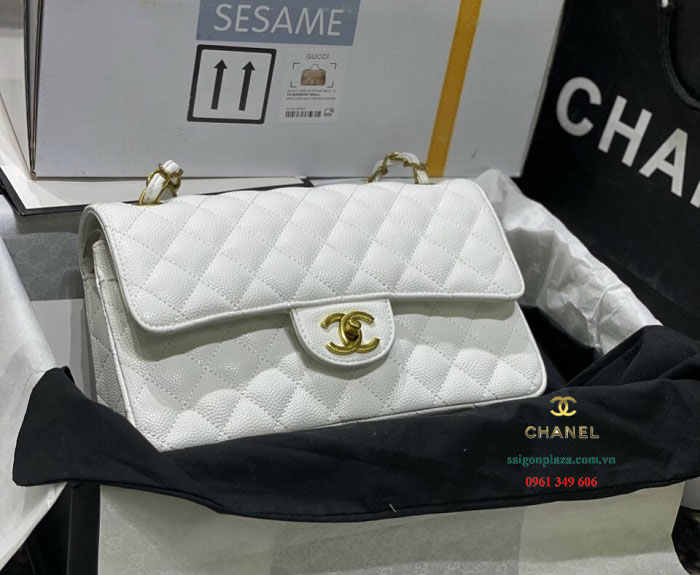 cửa hàng túi xách cao cấp da sần da hột da hạt Chanel 2.55 Classic