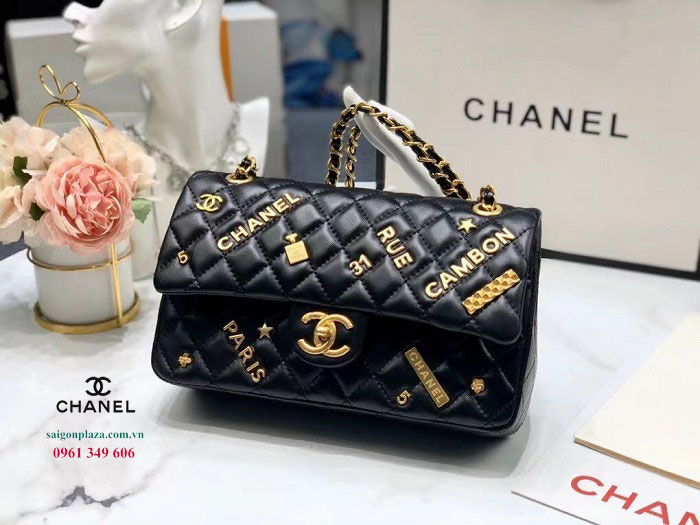 Shop tiệm của hàng túi da nữ uy tín tphcm sài gòn Chanel Charm Cambon Rue 31