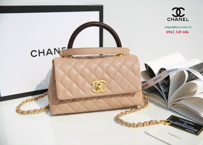 Tiệm túi xách Chanel nữ da thật Bình Dương Chanel Coco Handle Bag