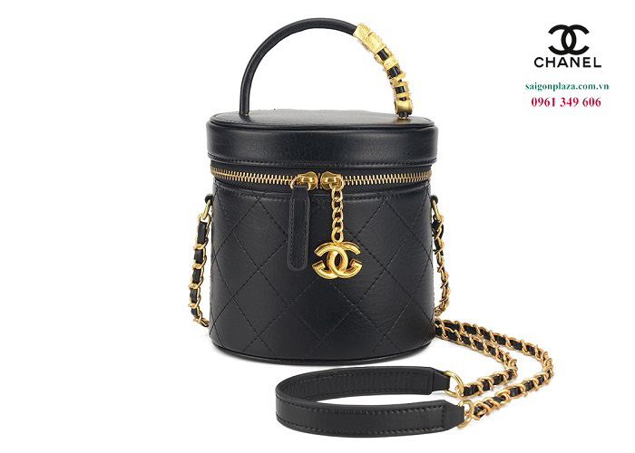 Túi cặp lồng cao cấp thương hiệu Chanel Vanity C024212
