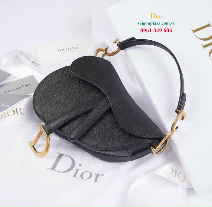 Túi yên ngựa Dior nam nữ chính hãng Christian Dior Saddle Calfskin Bag
