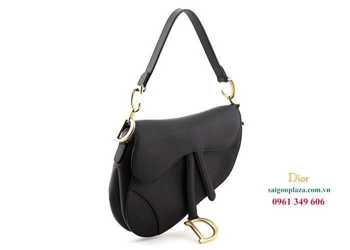 Túi xách nữ Dior chính hãng Christian Dior Saddle Calfskin Bag