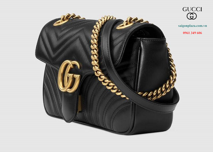 Túi da nữ công sở Gucci Marmont Matelasse Shoulder Bag