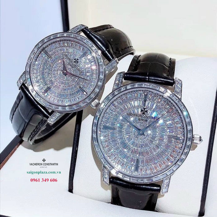 Đồng hồ cặp đồng hồ đôi Vacheron Constantin VC045 Thụy Sỹ chuẩn 1:1