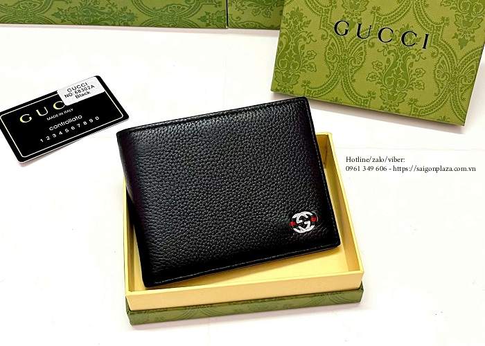 ví nam đẹp ví nam hàng hiệu ví cao cấp cho nam ví nam dáng ngang Gucci
