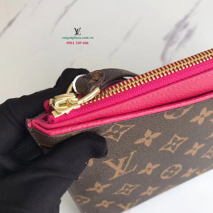 Túi nữ LV Cluth  Louis Vuitton da bò giá rẻ màu nâu
