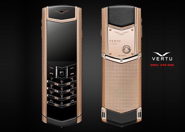 Điện thoại Vertu Signature S Clous de Paris Red Gold VT 87