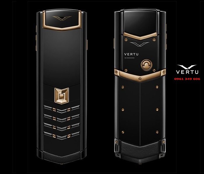 Điện thoại Vertu Signature S Red Gold Black DLC VT 93