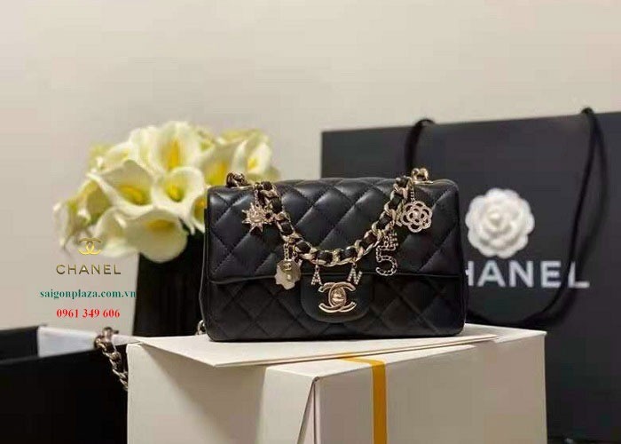 Túi da nữ cao cấp Chanel Coco Charm