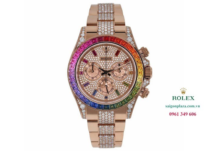 Đồng hồ nam hàng hiệu Rolex Rainbow 116595RBOW-0002