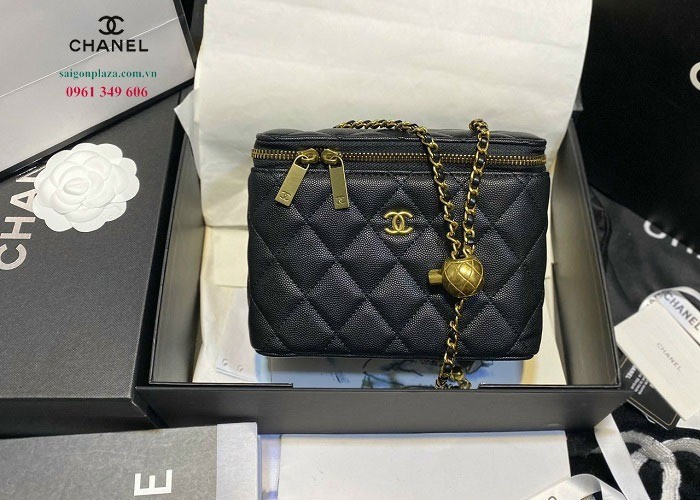 Túi xách nữ cao cấp Chanel Mini Vanity Chain 21C