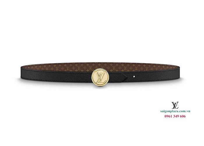 Dây thắt lưng nữ hàng hiệu Louis Vuitton Circle M0053V bản 2cm