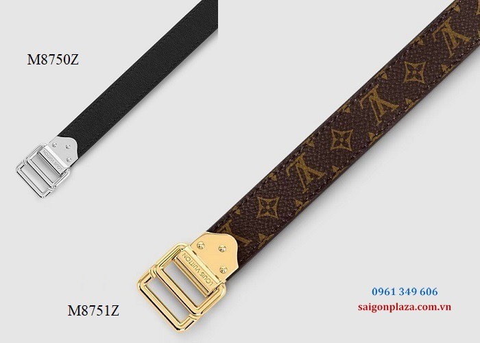 Thắt lưng nữ Louis Vuitton Tribute M8750Z-M8751Z bản 2cm