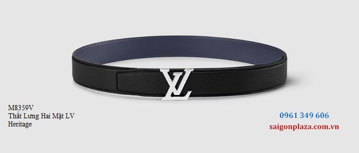 Thắt lưng nam bản 3,5cm LV Heritage 35MM M8359V-M8715V-M8717V-M8205V-M8562U-M8220Q-M8360U