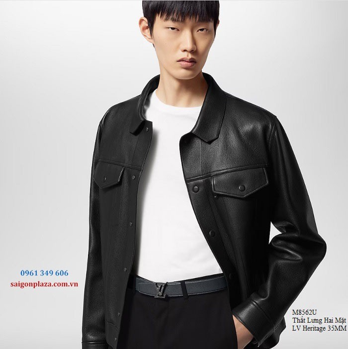 Thắt lưng nam bản 3,5cm LV Heritage 35MM M8359V-M8715V-M8717V-M8205V-M8562U-M8220Q-M8360U