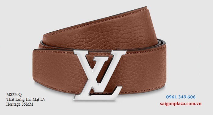 Thắt lưng nam bản 3,5cm LV Heritage 35MM M8359V-M8715V-M8717V-M8205V-M8562U-M8220Q-M8360U