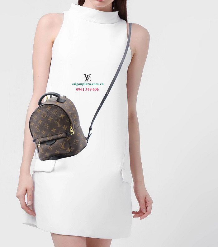Balo Túi lv của sao việt túi moden nổi tiếng nhất Louis Vuitton Palm Springs Mini M44873