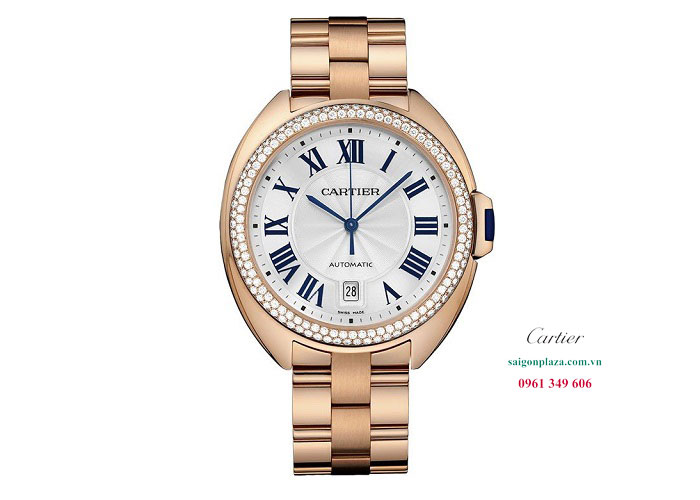 Đồng hồ nam cao cấp vàng hồng 18K Cartier Cle de Cartier WJCL0009 40mm