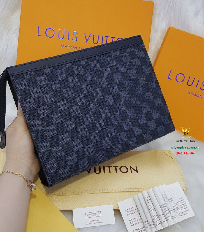 Clutch cầm tay cao cấp Louis Vuitton LV129 Nha Trang